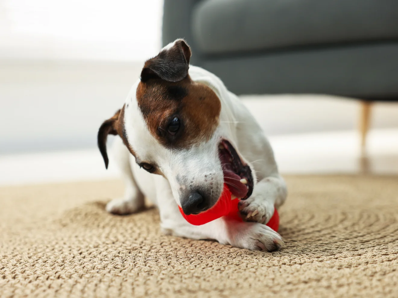 Co když pes sežere hračku?