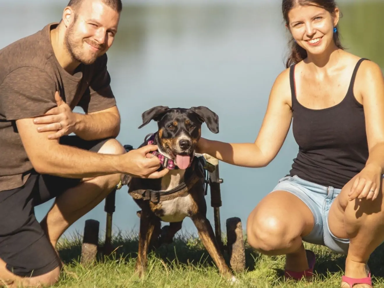 Kristýna a Cookie: Psí vozíčkář rozdávající radost